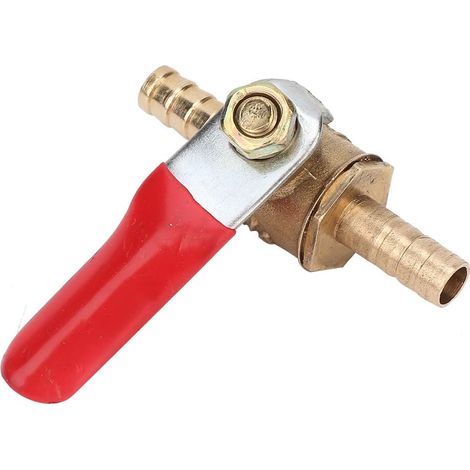 5-teiliges Kugelventil, Messing-luftschlauchventil, Doppel-schlauchverbinder, Rohrverschraubungen (6 Mm) -