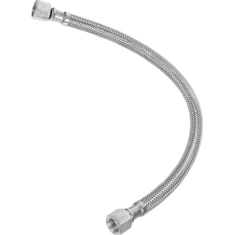 Ersatz-druckluftschlauch Für Ölfreie Luftkompressoren, Edelstahl, 14 X 1,5 Mm, 350 Mm Vollmaterial, Für Druckluftwerkzeuge Und Druckluftarmaturen