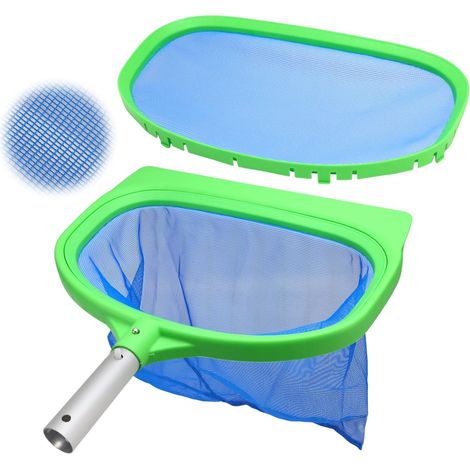 Feinmaschiger Poolskimmer (nicht Haftend), Boden- Und Oberflächenskimmer Für Schwimmbäder, Whirlpools, Spas, Professionelle Gartenteiche, Reinigungsnetz -