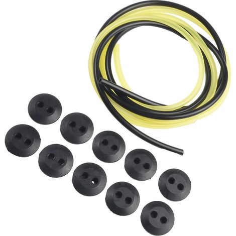 Packung Mit 10 Doppelloch-gummidichtungen Für Kraftstofftank Mit Schlauch Für Rasenmäher Und Freischneider -
