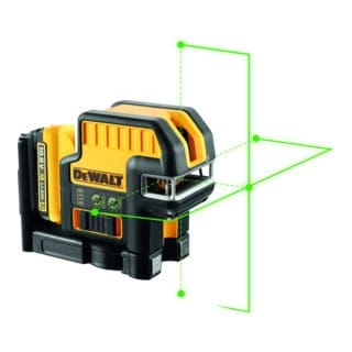 Punktlinienlaser DCE0825D1G, grün, 10,8 v, 1x 2,0 Ah und Ladegerät im Koffer - Dewalt