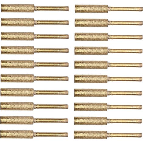 Kettensägenschärfer, Effizientes Rotationsfeil-schärfwerkzeug Für Schleifketten, 20-teiliges Set Zum Schleifen Und Gravieren, Kompatibel Mit Elektrischen Kettensägen