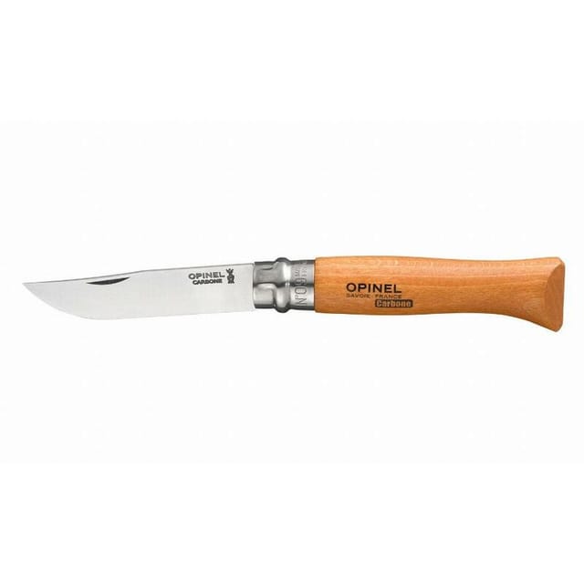 OPINEL Messer Nr. 9 Karbonklinge mit Sicherheitsring - 113090