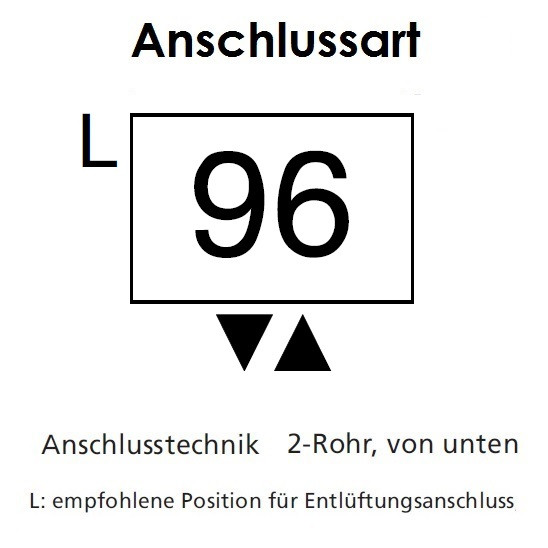 Arbonia Mehrpreis Srr, Anschl.-art 99 Mittenanschluss Sr - 84974099 Von Buderus