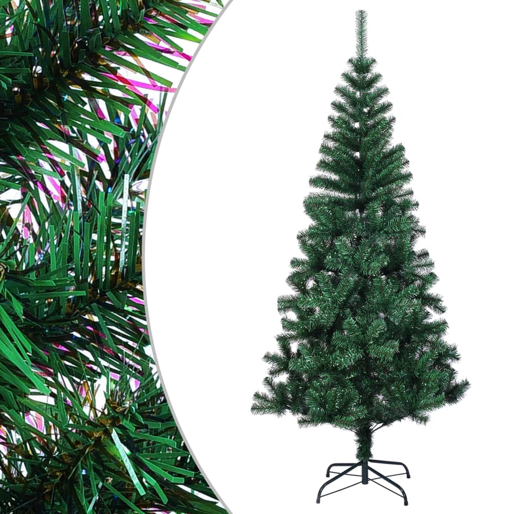 Künstlicher Weihnachtsbaum Schillernde Spitzen Grün 240 Cm Pvc