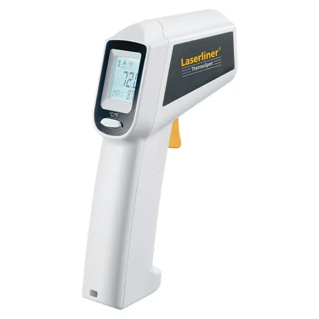 Laserliner - Infrarot-Temperaturmessgerät mit Laserkreis zum Anvisieren ThermoSpot Laser