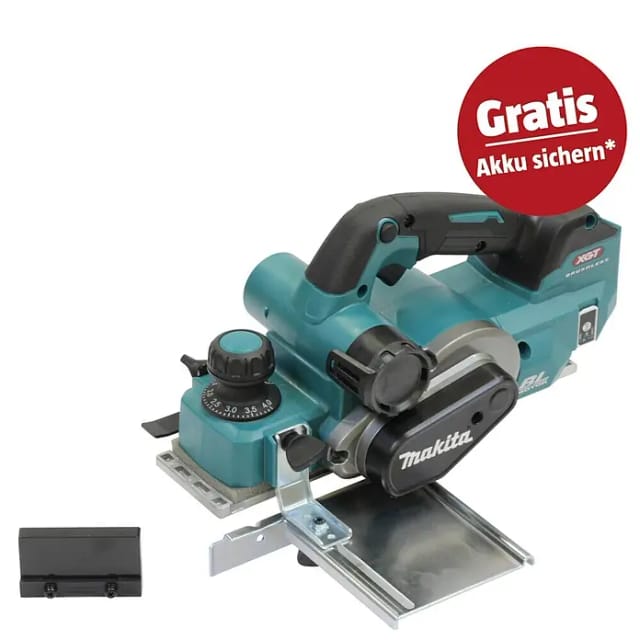 Makita Akku Hobel Holzbearbeitung Parallelanschlag AWS 82mm 40V KP001GZ
