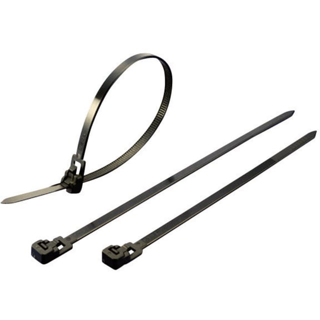 Tru Components - 1592762 TC-HVC125203 Kabelbinder-Sortiment 125 mm 7.60 mm Natur Lösbar 100 St.