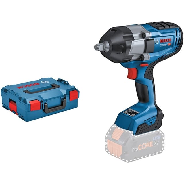 Bosch Professional - Bosch biturbo Akku Drehschlagschrauber gds 18V-1000 ohne Akku ohne Lader l-boxx