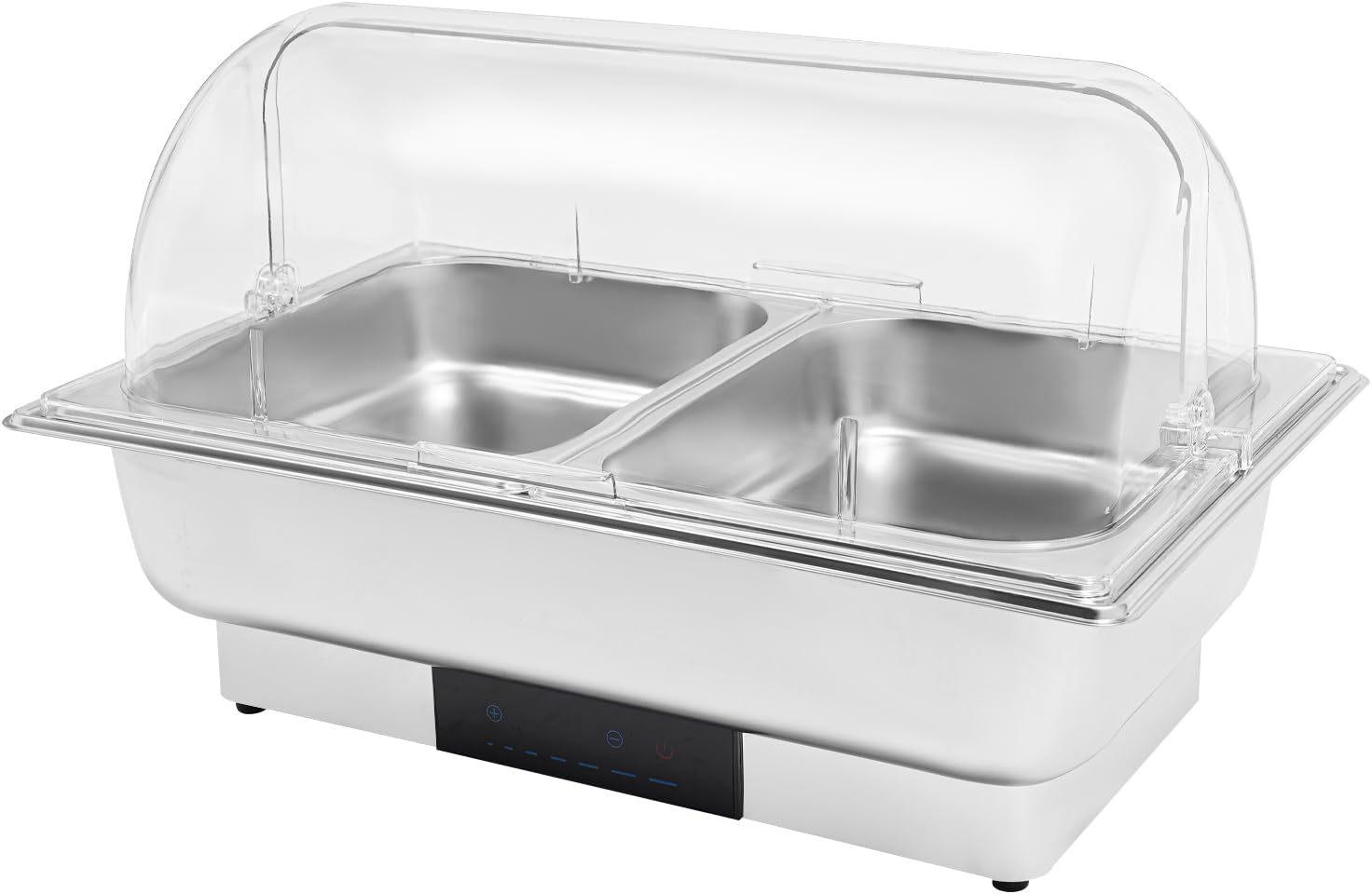 Elektrischer Speisenwärmer (9 L) – Chafing Dish Mit Temperaturregelung – Elektrisches Bain-marie Für Restaurants, Imbisse, Familienfeiern Und Hotels
