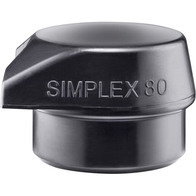 SIMPLEX-Einsatz, Gummikomposition, schwarz, mit Standfuß D=80 mm 3202.280