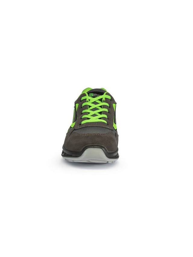 U.power Sicherheitsschuh Point Gr.46 grau/grün Veloursleder/Nylon S1PSRC EN20345 U-power RL20036-46