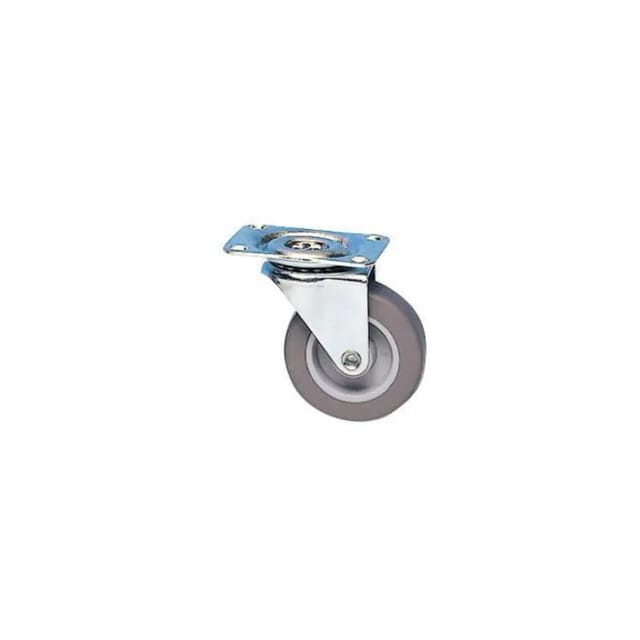 MINIROL-Rolle D. 42 mm mit schwenkbarer Platte, Höhe 54 mm
