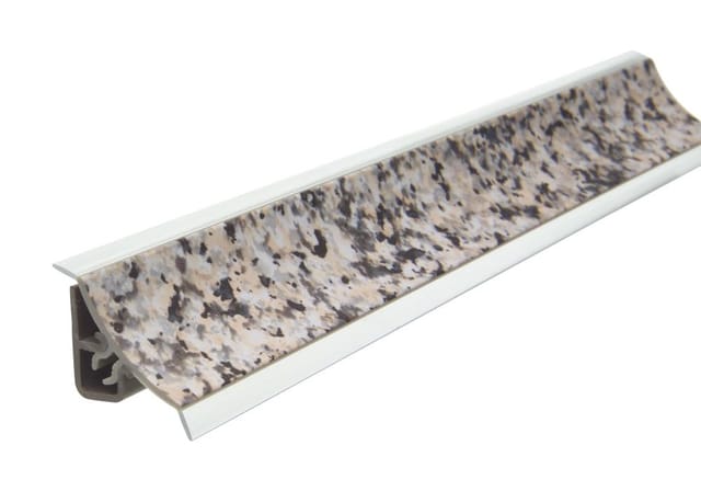 Primo Wandanschlussleiste 260 cm, 23 x 25 mm, granito Leisten