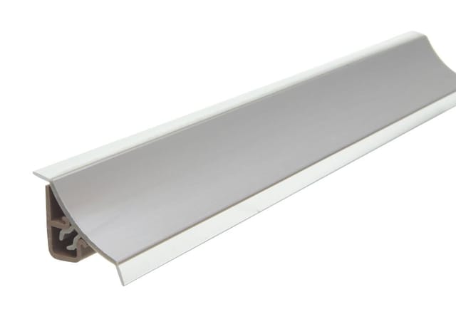 Wandanschlussleiste 260 cm, 23 x 25 mm, Alu Leisten - Primo