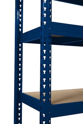 Schwerlastregal Profi 200x200x60 cm 3200 kg blau Werkstattregal Lagerregal Regal