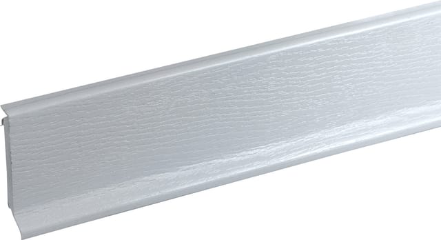 Fn Neuhofer - Kernsockelleiste 250 cm 60 x 14 mm hellgrau Leisten