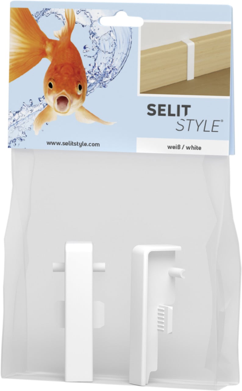 SELITSTYLE Verbinder weiß Höhe 50 mm Clips & Ecken Bild 4