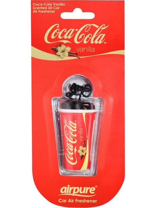 Bigbuy - airflair Lufterfrischer Coca Cola 3D Becher Vanilla Autopflege