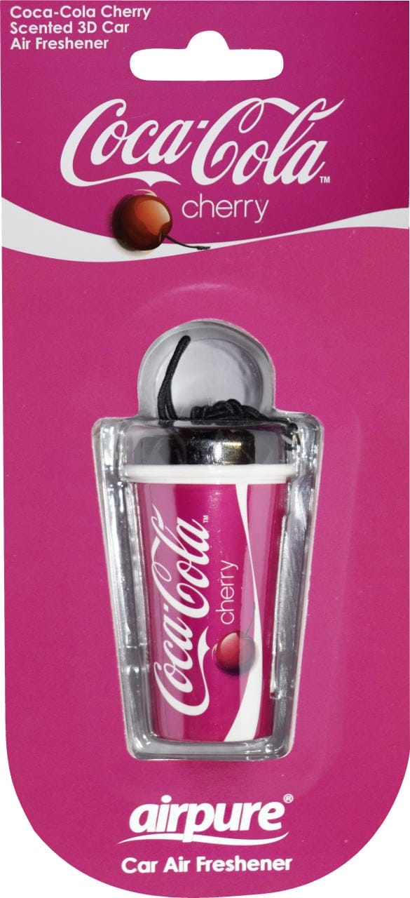 Bigbuy - airflair Lufterfrischer Coca Cola 3D Becher Cherry Kirsche Autopflege