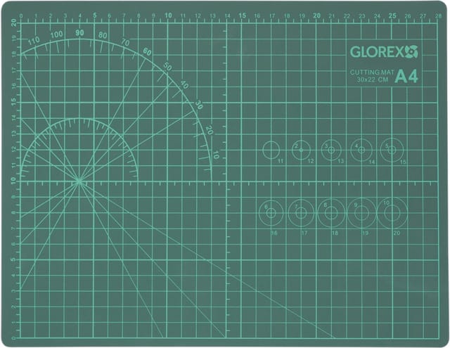 Glorex Schneideunterlage A3, 30 x 45 cm Unterlage
