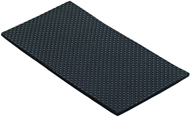 Hettich - Antirutschpads schwarz 100 x 200 x 5.0 mm - 2 Stück Filzgleiter