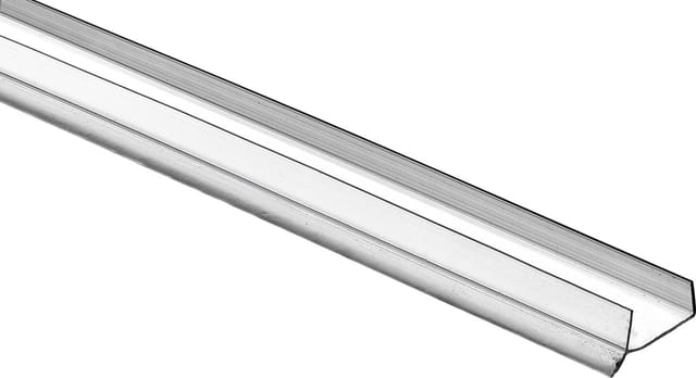 Hettich - Abdichtprofil 16 mm Sockel Kunststoff transparent Kunststoffleisten