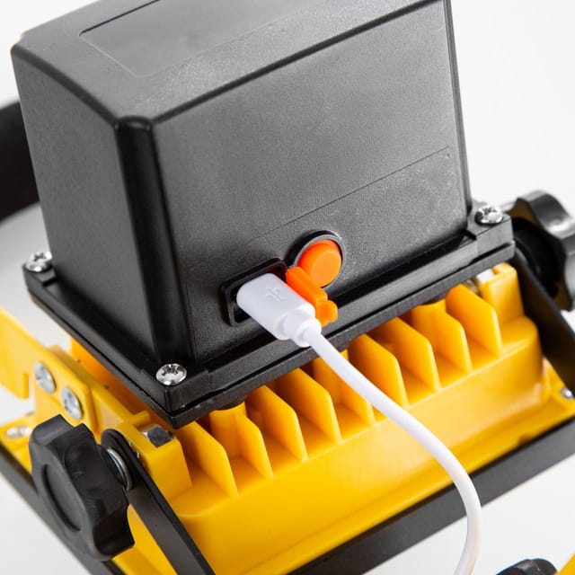 Weitere - Akku led Arbeitsleuchte Amon aufladbar über usb, ip 54 Baustrahler
