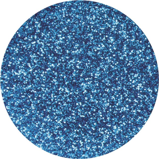 Glorex Brillant-Glitter fine blau 10 g Bastelmaterial