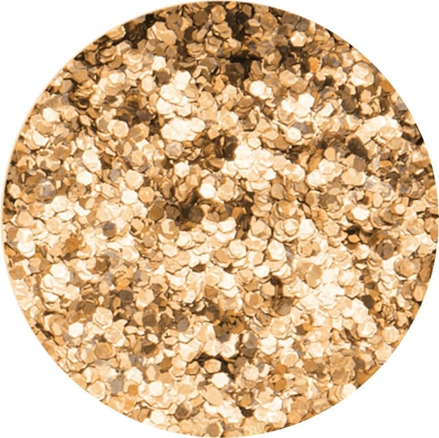 Glorex Brillant-Glitter holo goldfarben 9 g Bastelmaterial