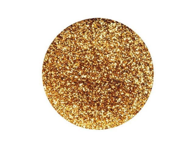 Glorex Brillant-Glitter fine goldfarben 10 g Bastelmaterial