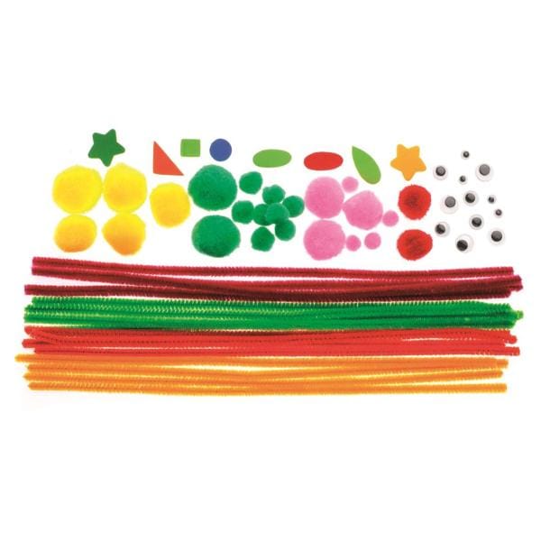 Glorex Biegeplüsch-Bastel Mix Bastelmaterial