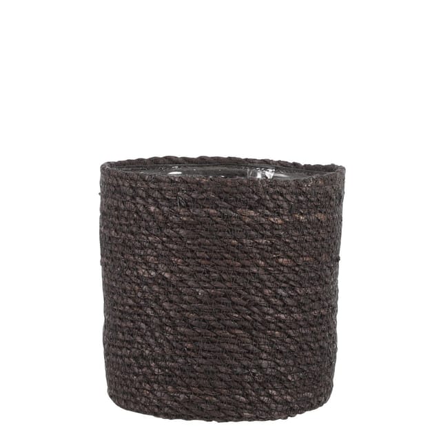 Mica Decorations - Mica Aufbewahrungskorb Atlantic grau 18 x 18 cm Deko-Accessoires