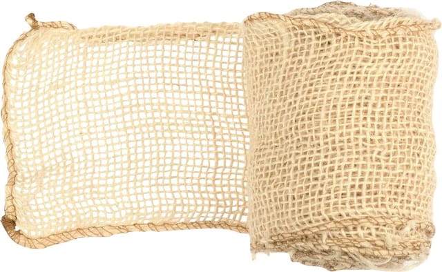 Glorex Juteband weiß gebleicht 10 cm x 3 m Bastelmaterial