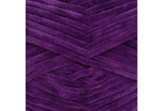Wolle Funny uni 100 g aubergine Handarbeit - Gründl