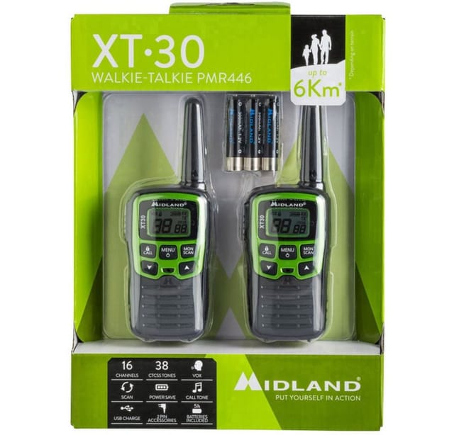 XT30 C1177 PMR-Handfunkgerät 2er Set - Midland