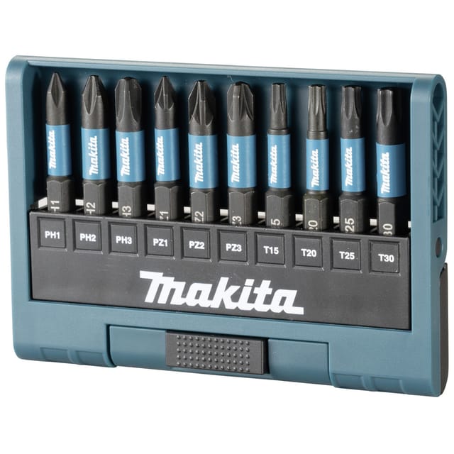 Impact Black Bit-Set 10-tlg E-12011 Bit-Set - Makita