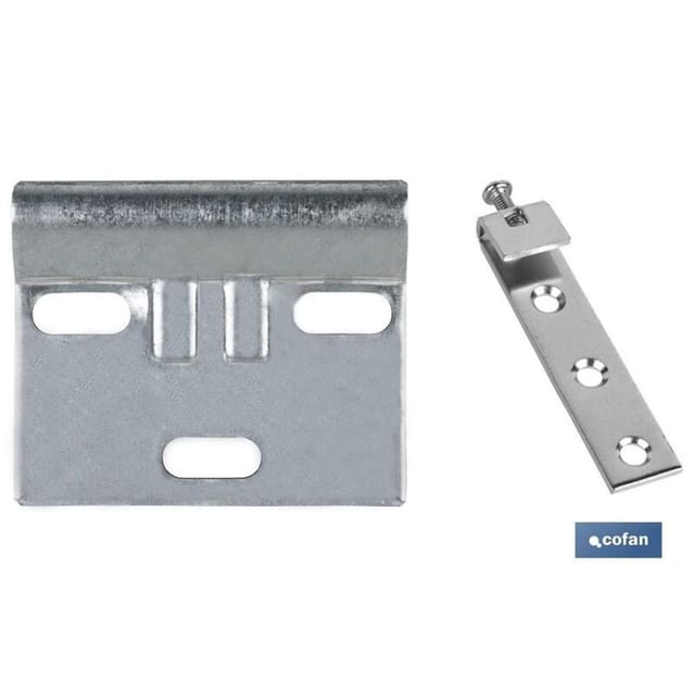 Verzinktes Kleiderbügel-Set 60 mm