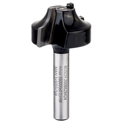 PROFILfräser e 1/4, R1 6,3 mm, d 25,4 mm, l 14 mm, g 46 mm - Bosch