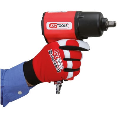 Leder-Mechaniker-Handschuh, Vibrationsgedämmt, 10
