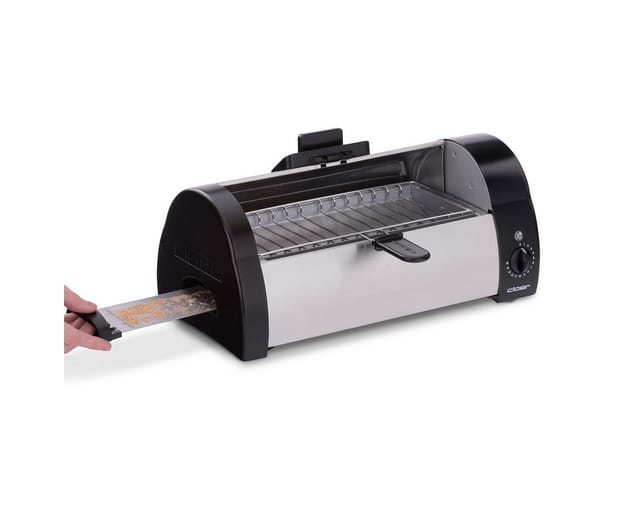 Brötchenbäcker 3080 Edelstahl-Schwarz - Cloer