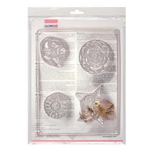 Glorex Giessform Blüten Bastelmaterial