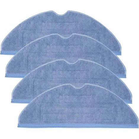 4er-pack Mikrofaser-reinigungspads Für Nassreinigungsböden Für Roborock T7, T7 Plus Und S7