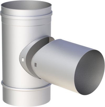 T-klix 87 Grad, Einwandig, Unterdruck, Systemgröße 113 Mm Von Viessmann - 9564774