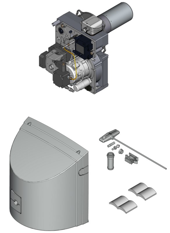 Vitoflame 300 Ölbrenner Vhg 18kw - 7986554 Von Viessmann