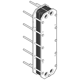 Plattenwärmetauscher F. Wwp S 6, 8 Id(t) - 50900002602 Von Weishaupt