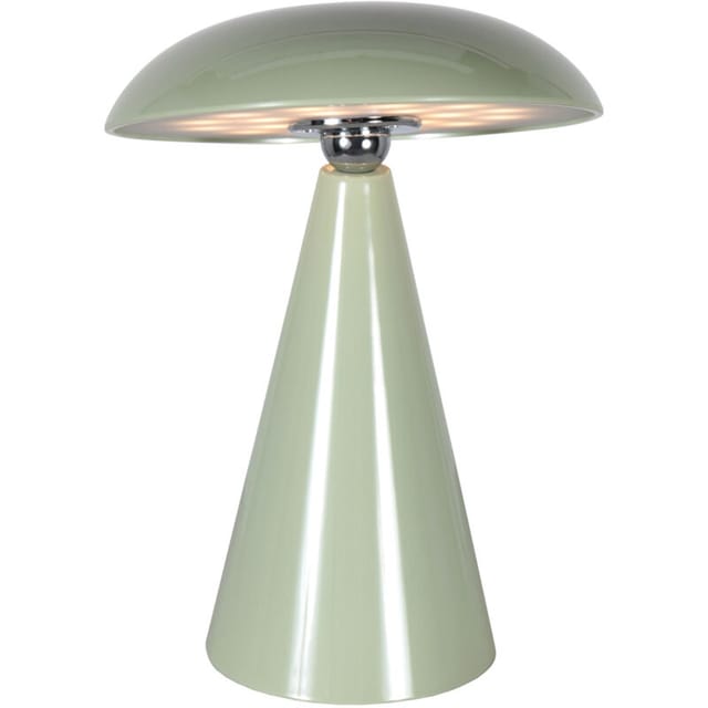 Anne Lighting - tischlampe - Mush - grün - metall -