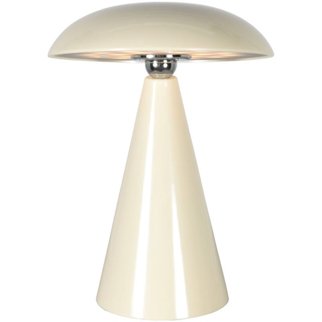 Anne Lighting - tischlampe - Mush - crème - metall -