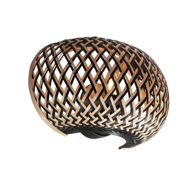 Anne Lighting - wandleuchte - MAZE - natürlich - bambus -