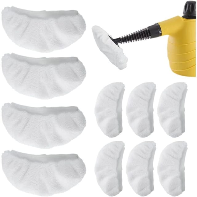 Passend Für Kärcher Reinigungstücher – Bezüge Für Den Tragbaren Dampfreiniger Sv7 – Reinigungstücher – Zubehör Für Den Reiniger Sc1 – 10er-pack – 16 X 7 Cm